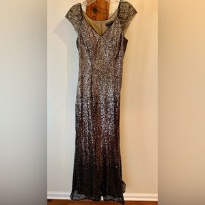 Elegant Sequin Evening Gown